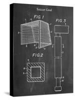 Soccer Goal Patent-null-Stretched Canvas