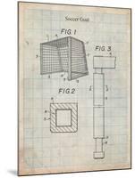 Soccer Goal Patent-Cole Borders-Mounted Art Print