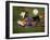 Soccer Goalie in Action-null-Framed Premium Photographic Print