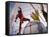 Soccer Goalie in Action-null-Framed Stretched Canvas