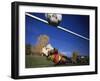 Soccer Goalie in Action-null-Framed Photographic Print