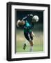 Soccer Goalie in Action-null-Framed Photographic Print