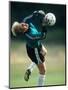 Soccer Goalie in Action-null-Mounted Photographic Print