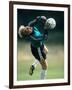 Soccer Goalie in Action-null-Framed Photographic Print