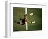 Soccer Goalie in Action-null-Framed Photographic Print