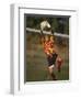 Soccer Goalie in Action-null-Framed Photographic Print