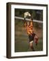 Soccer Goalie in Action-null-Framed Photographic Print