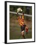 Soccer Goalie in Action-null-Framed Photographic Print