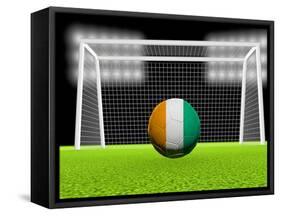 Soccer Ivory Coast-koufax73-Framed Stretched Canvas