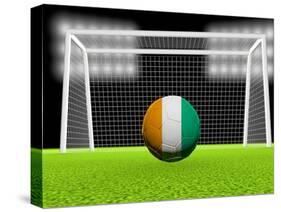 Soccer Ivory Coast-koufax73-Stretched Canvas