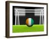 Soccer Ivory Coast-koufax73-Framed Art Print