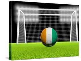 Soccer Ivory Coast-koufax73-Stretched Canvas