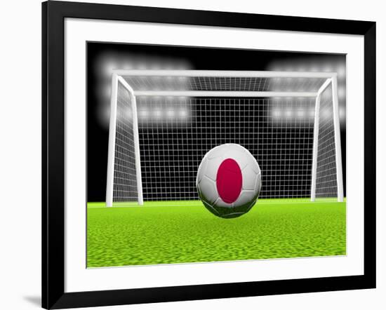 Soccer Japan-koufax73-Framed Art Print