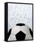 Soccer Love-Marcus Prime-Framed Stretched Canvas