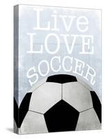 Soccer Love-Marcus Prime-Stretched Canvas