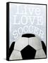 Soccer Love-Marcus Prime-Framed Stretched Canvas