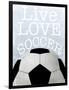 Soccer Love-Marcus Prime-Framed Art Print