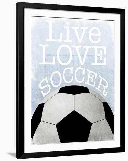 Soccer Love-Marcus Prime-Framed Art Print