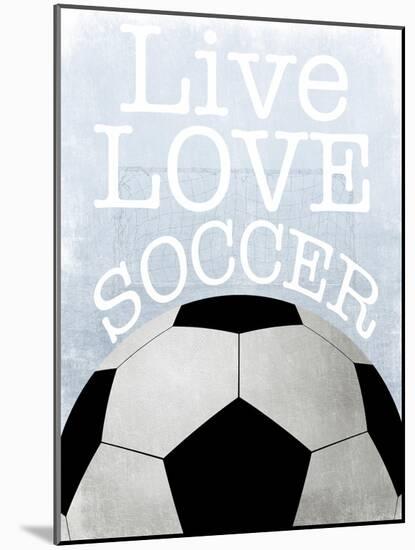 Soccer Love-Marcus Prime-Mounted Art Print