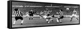 Soccer Match, 1976-null-Framed Stretched Canvas