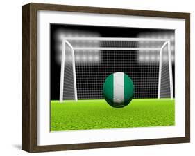 Soccer Nigeria-koufax73-Framed Art Print