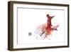 Soccer Player 01-Marlene Watson-Framed Giclee Print