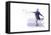 Soccer Player 02-Marlene Watson-Framed Stretched Canvas