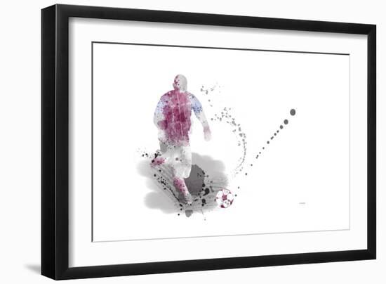 Soccer Player 04-Marlene Watson-Framed Giclee Print