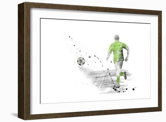 Soccer Player 05-Marlene Watson-Framed Giclee Print
