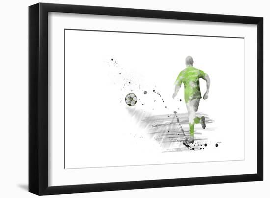 Soccer Player 05-Marlene Watson-Framed Giclee Print