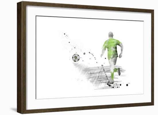 Soccer Player 05-Marlene Watson-Framed Giclee Print