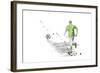 Soccer Player 05-Marlene Watson-Framed Giclee Print