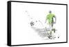 Soccer Player 05-Marlene Watson-Framed Stretched Canvas