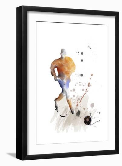 Soccer Player 07-Marlene Watson-Framed Giclee Print