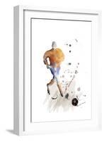 Soccer Player 07-Marlene Watson-Framed Giclee Print