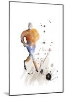 Soccer Player 07-Marlene Watson-Mounted Giclee Print