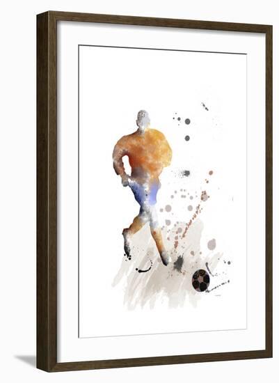 Soccer Player 07-Marlene Watson-Framed Giclee Print