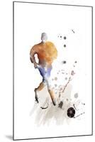 Soccer Player 07-Marlene Watson-Mounted Giclee Print