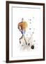 Soccer Player 07-Marlene Watson-Framed Giclee Print