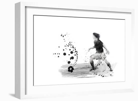 Soccer Player 08-Marlene Watson-Framed Giclee Print