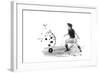 Soccer Player 08-Marlene Watson-Framed Giclee Print