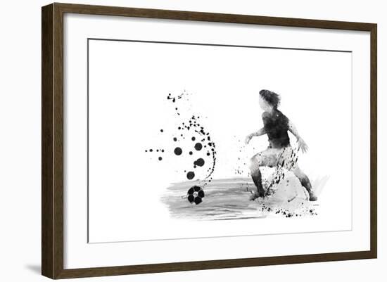 Soccer Player 08-Marlene Watson-Framed Giclee Print