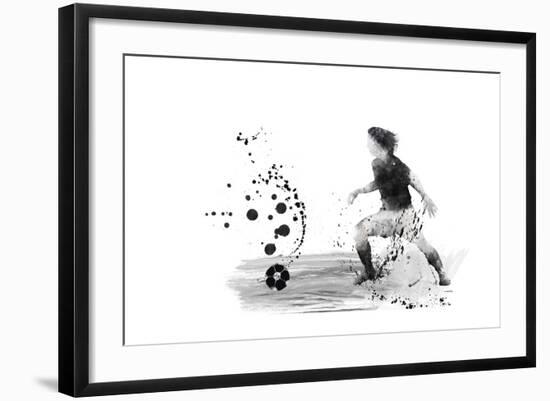 Soccer Player 08-Marlene Watson-Framed Giclee Print