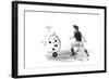 Soccer Player 08-Marlene Watson-Framed Giclee Print