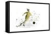 Soccer Player 09-Marlene Watson-Framed Stretched Canvas