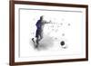 Soccer Player 10-Marlene Watson-Framed Giclee Print