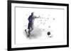 Soccer Player 10-Marlene Watson-Framed Giclee Print