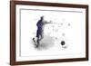 Soccer Player 10-Marlene Watson-Framed Giclee Print