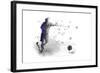 Soccer Player 10-Marlene Watson-Framed Giclee Print