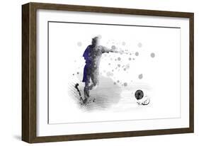 Soccer Player 10-Marlene Watson-Framed Giclee Print